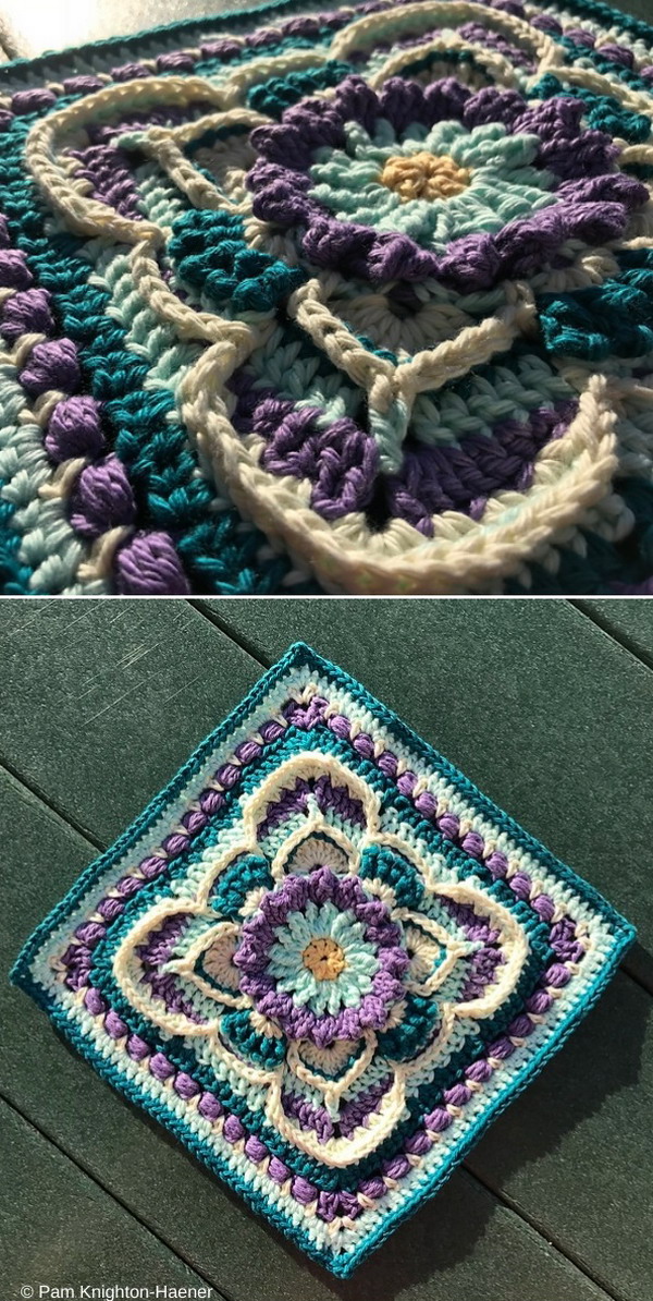 Kinnedy Nichelle Block Free Crochet Pattern » Weave Crochet