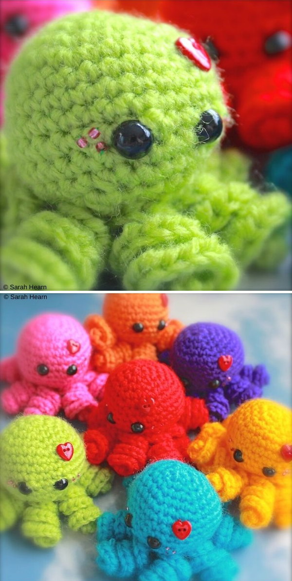 Mini Amigurumi Octopus