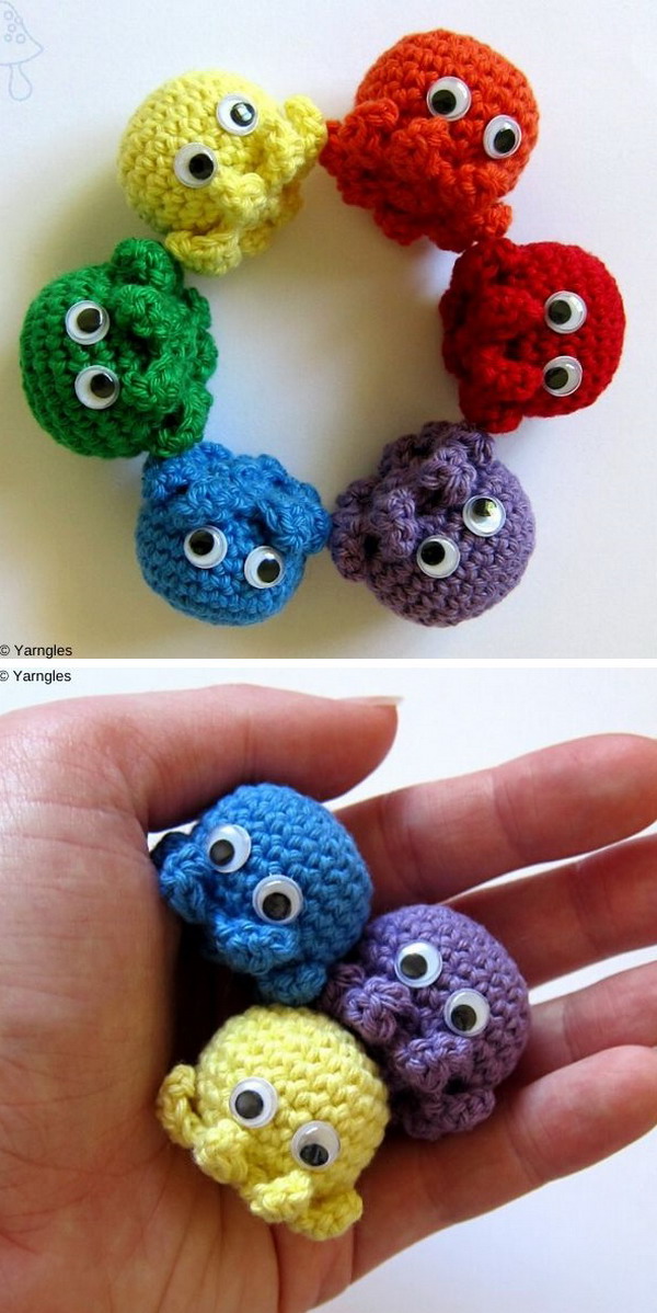 Baby Octopus Amigurumi Free Crochet Pattern