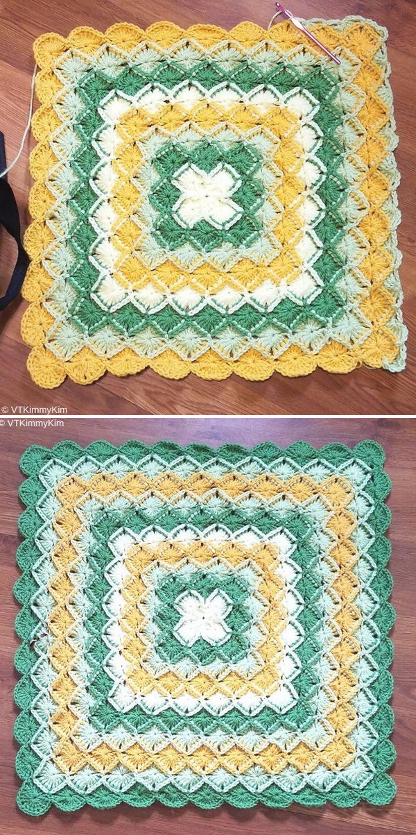 Bavarian Baby Blanket Free Crochet Pattern