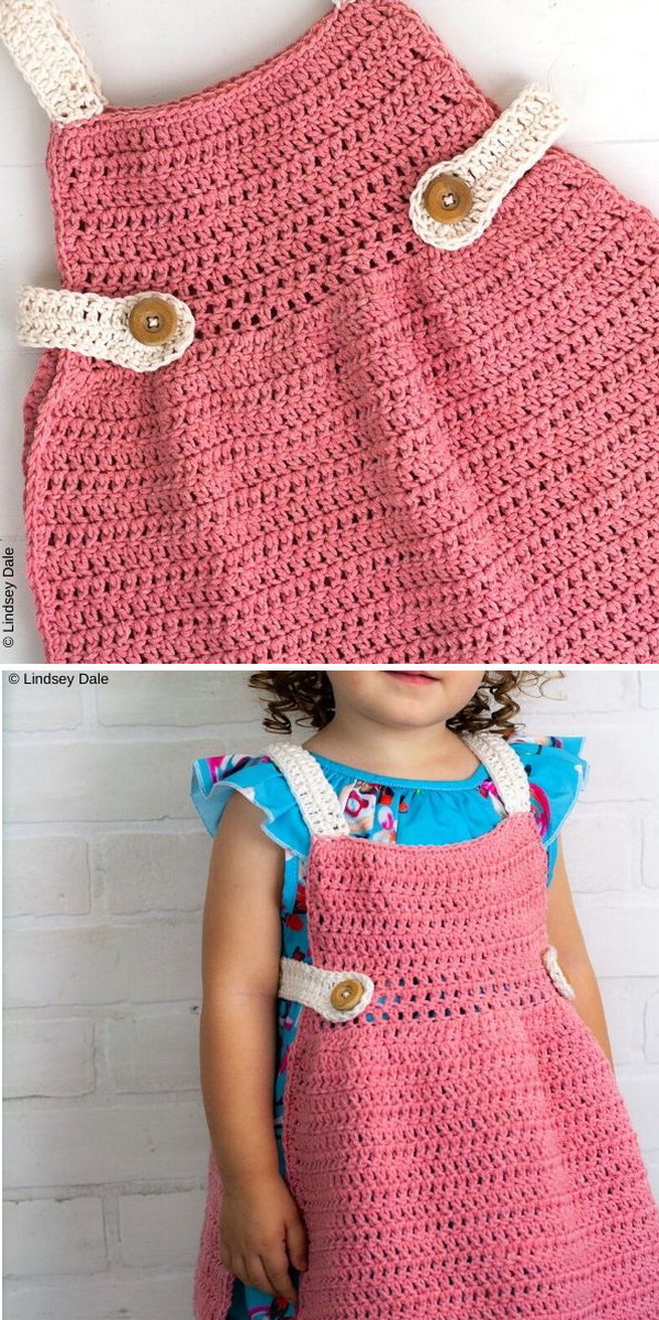 Beginner Vintage Apron Free Crochet Pattern