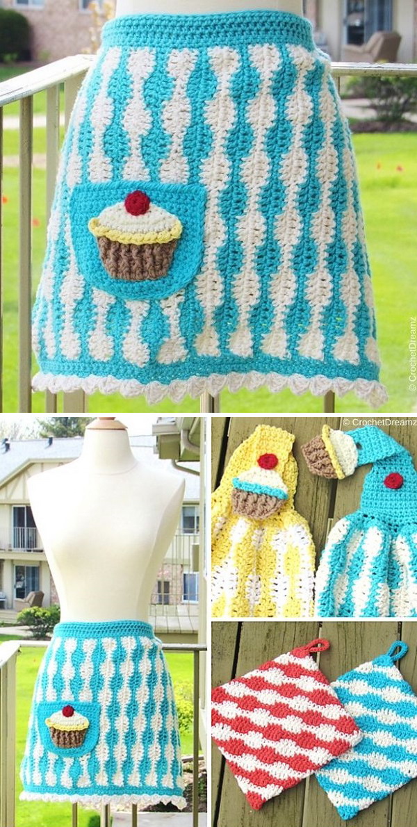 Baker’s Apron Free Crochet Pattern