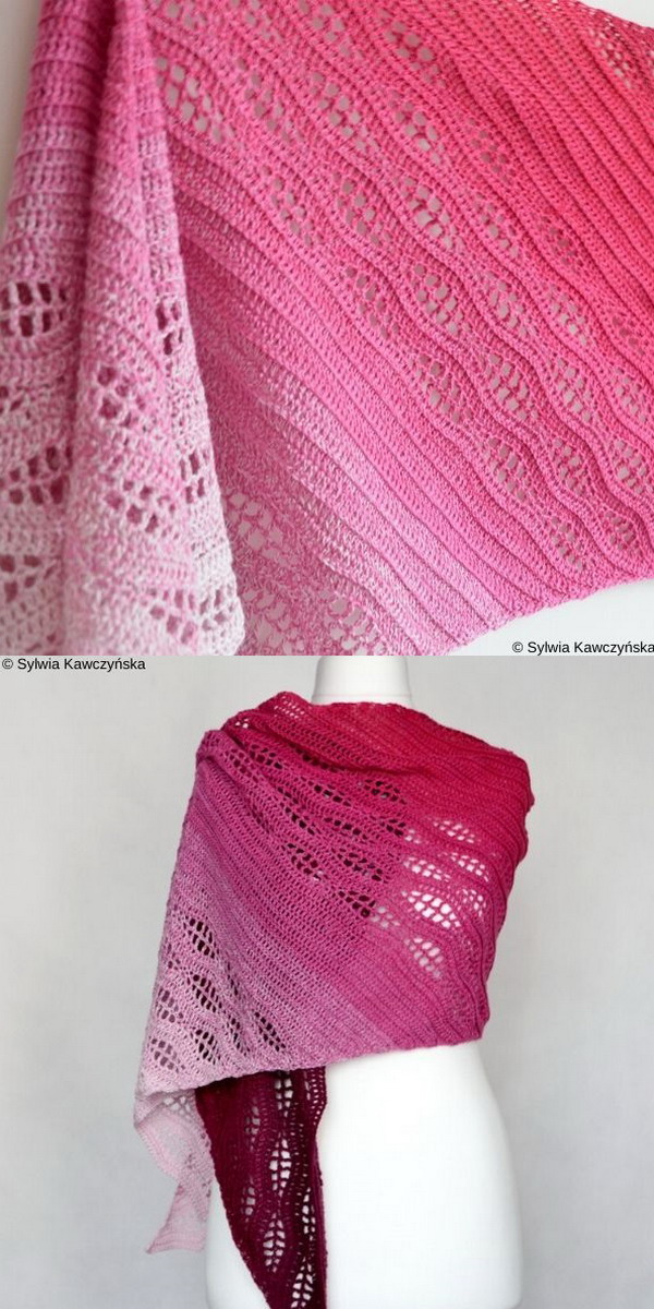 Kalinda Wrap Free Crochet Pattern