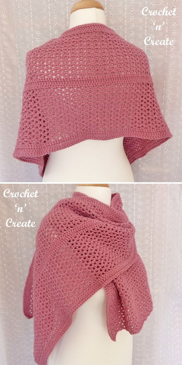Simple Wrap Free Crochet Pattern