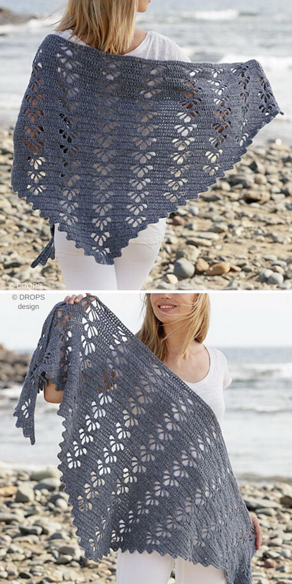 Wave Whisperer Shawl