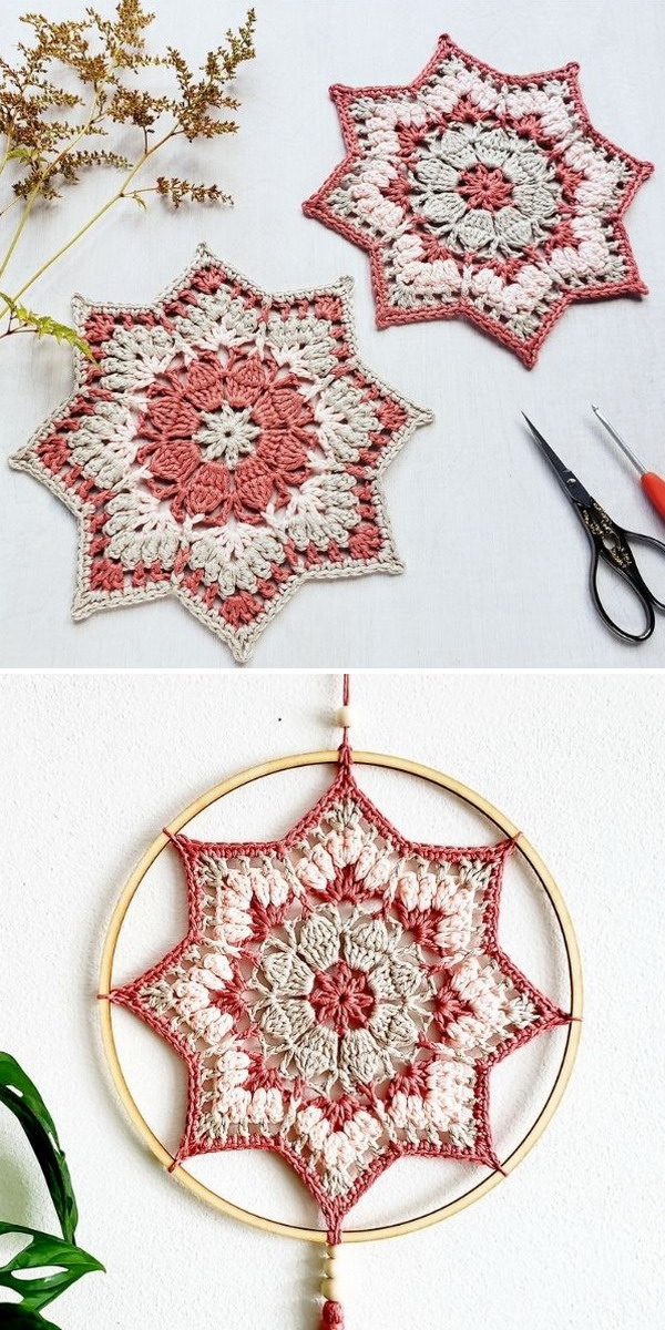 Free Eureka Mandala Crochet Pattern