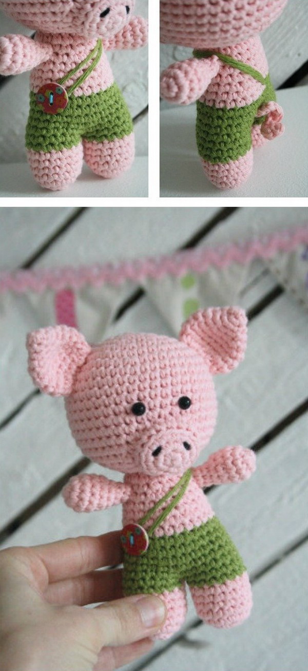 Little Pig Free Crochet Pattern