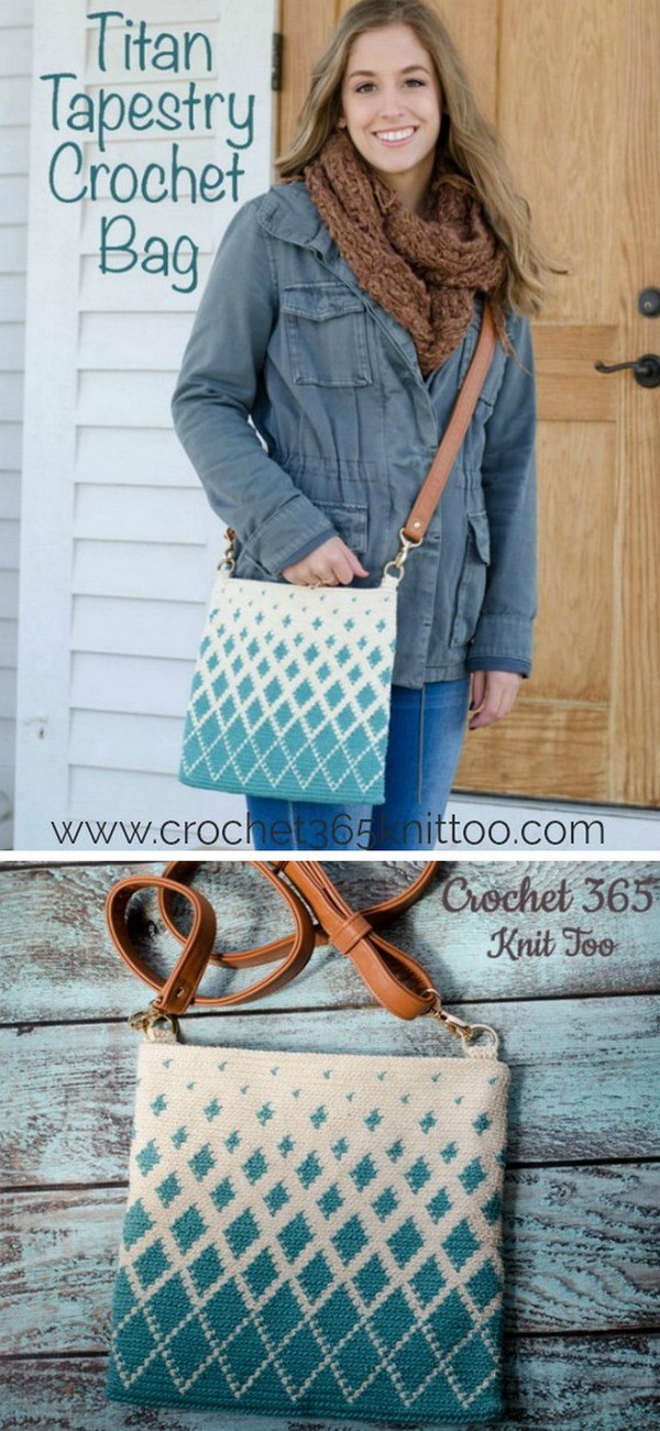 Summer Beach Tote Bag Free Crochet Pattern » Weave Crochet