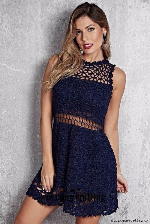 Crochet summer dress