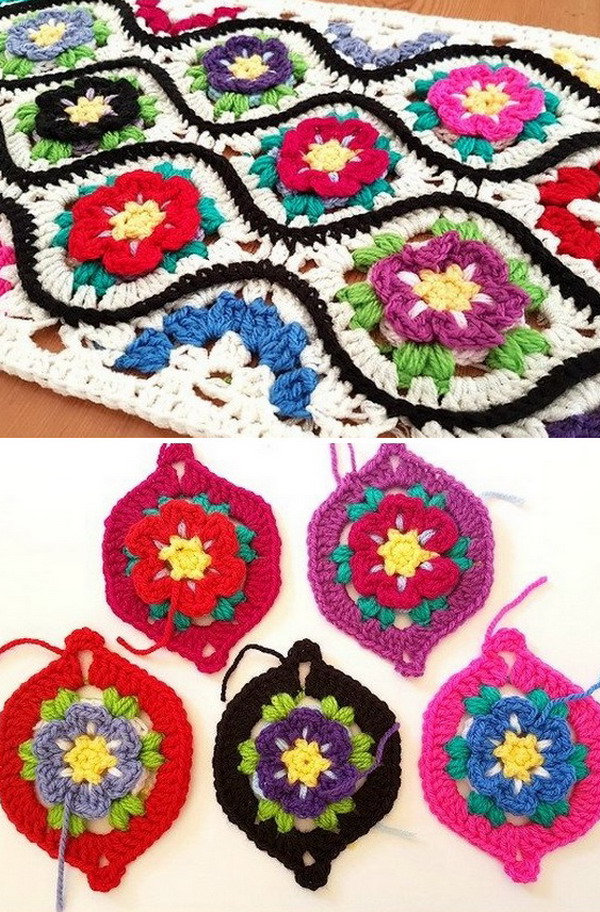 Moroccan Garden Free Crochet Pattern