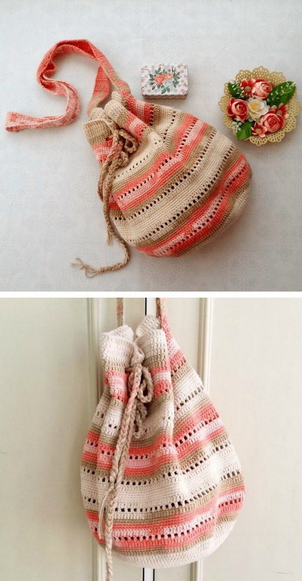 Seaside Handbag Free Crochet Pattern