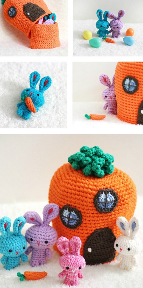 Adorable Free Crochet Rabbit Pattern
