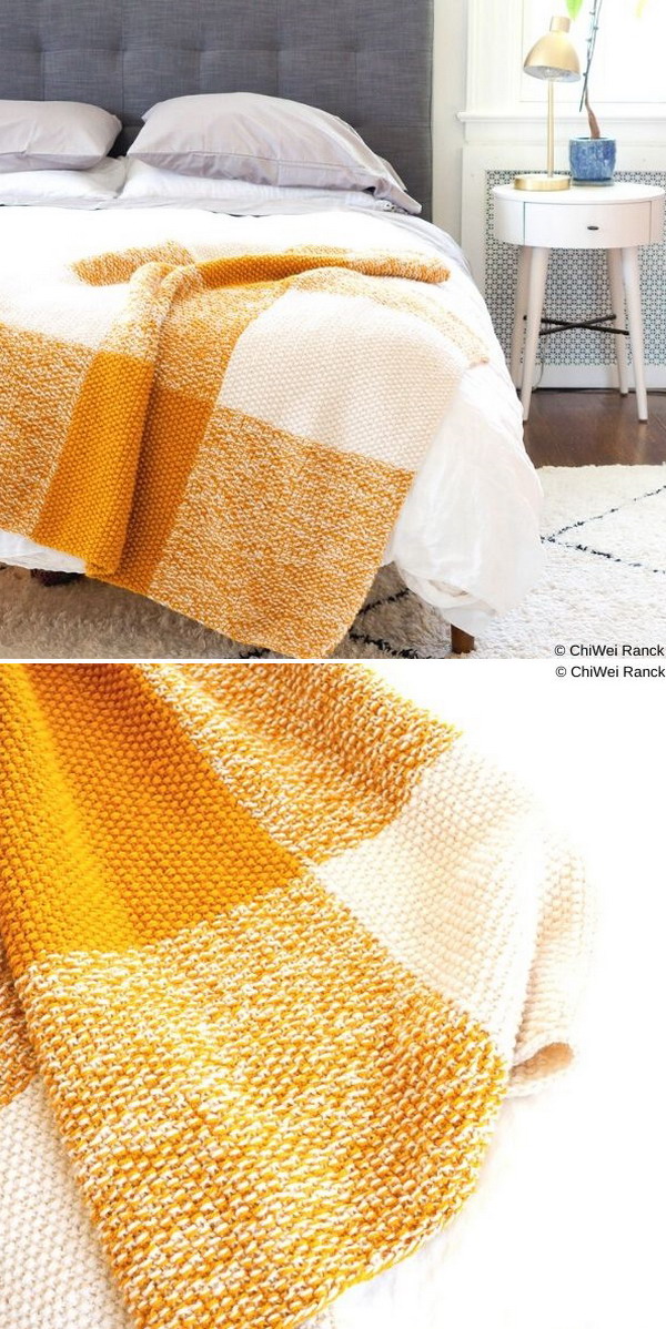 Terra Blanket Free Knitting Pattern