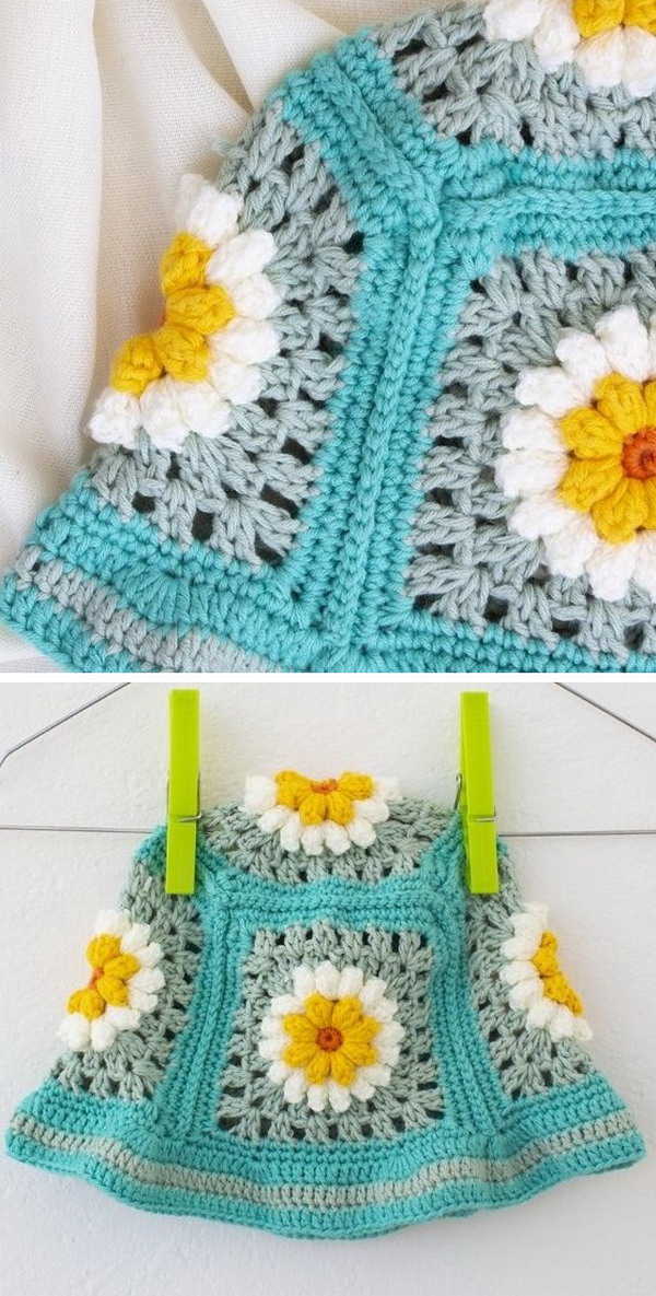 Daisy Flower Bucket Hat Free Crochet Pattern