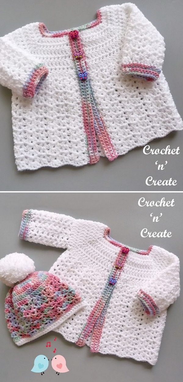 7 Best Baby Jacket Free Crochet Patterns