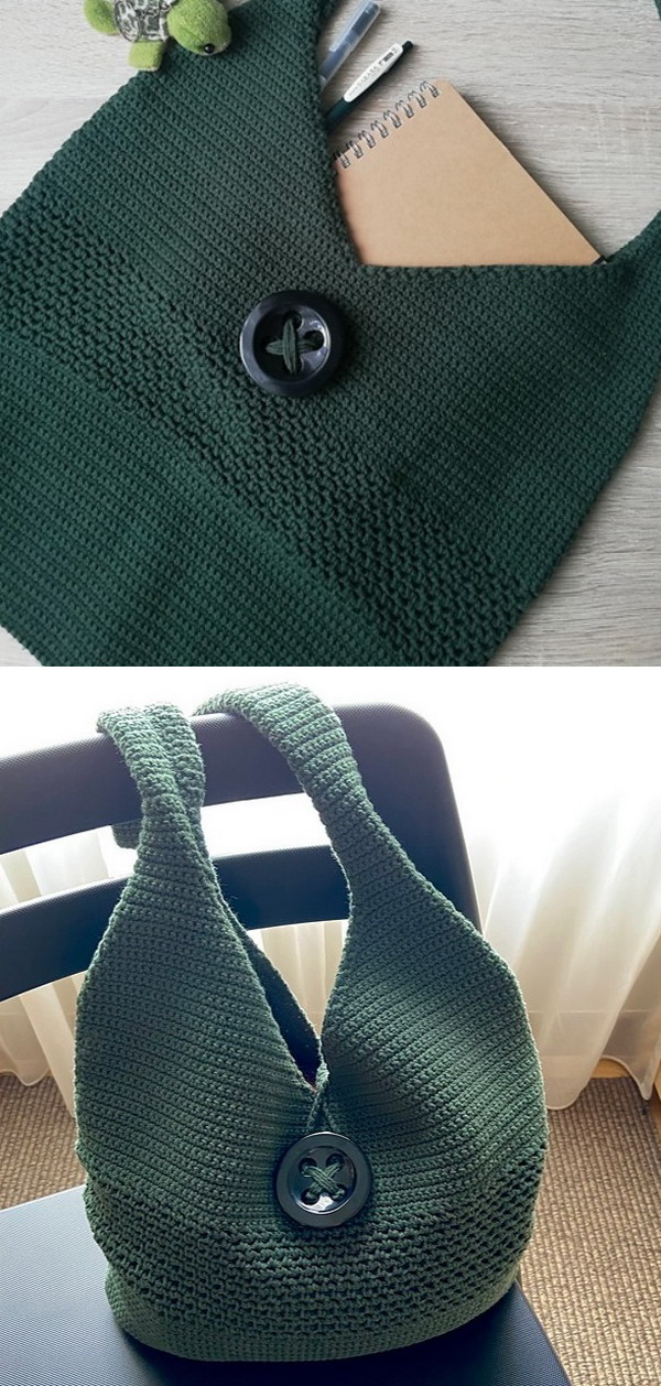 Basic Shoulder Bag Free Crochet Pattern