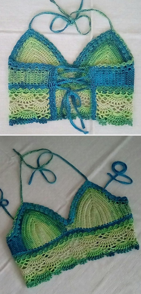Bea Crop Top Free Crochet Pattern