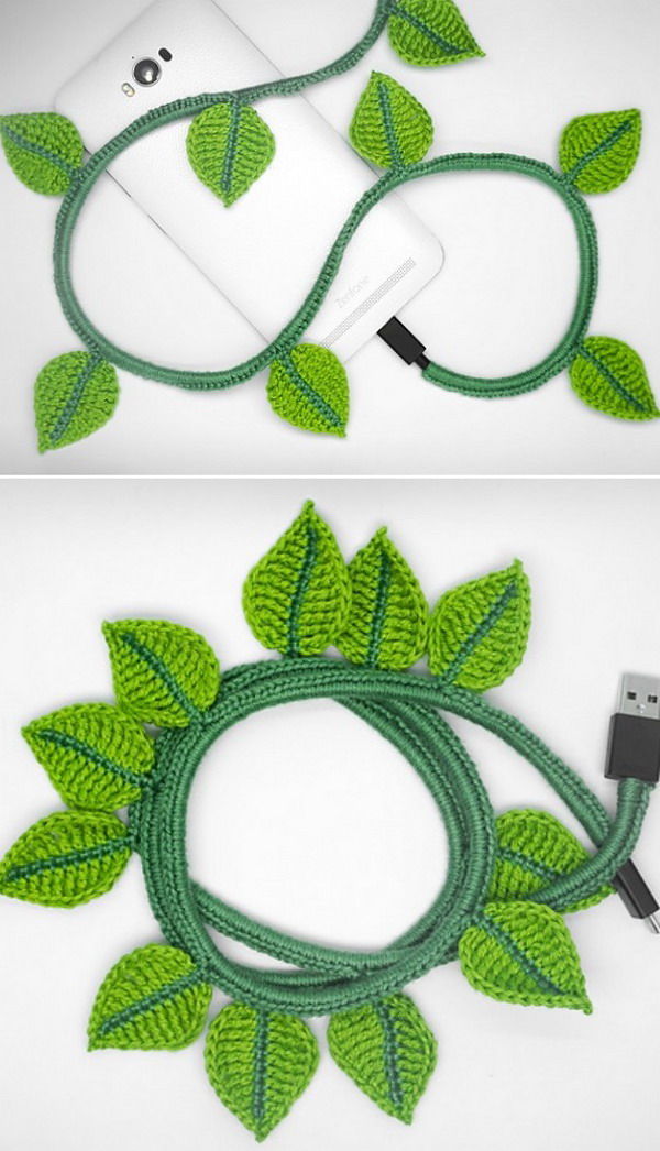Ivy Cord for Your Phone Free Crochet Pattern