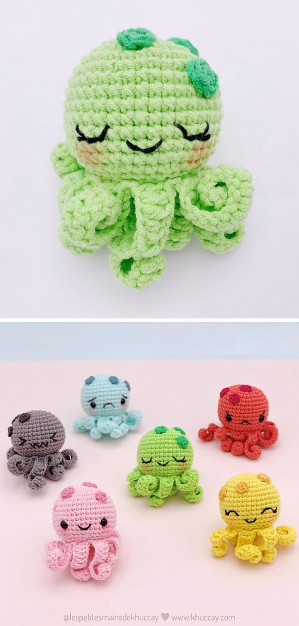 The Color Octopus Free Crochet Pattern