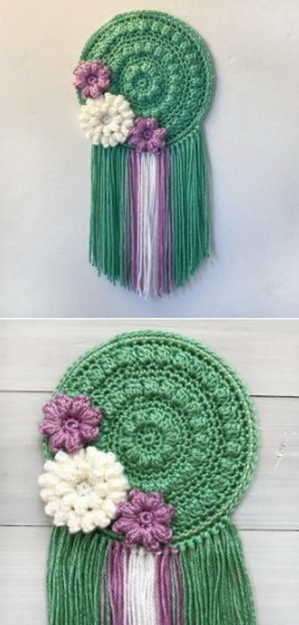 Boho Wall Hanger Free Crochet Pattern
