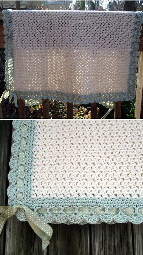 Tiramisu Baby Blanket Free Crochet Pattern