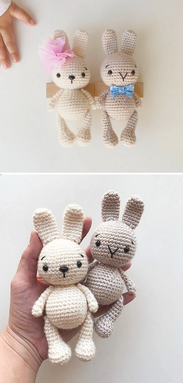 Zipzip Bunny Free Crochet Pattern