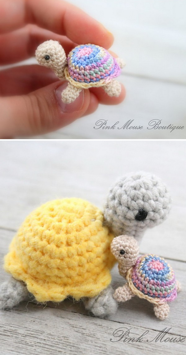 Little Miss Turtle Free Crochet Pattern