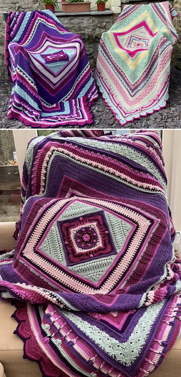 Miope Blanket CAL Free Crochet Patterns