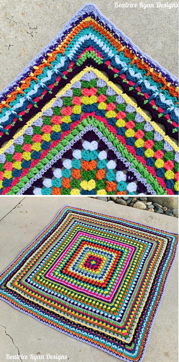 Mystery Winter Afghan CAL Free Crochet Patterns