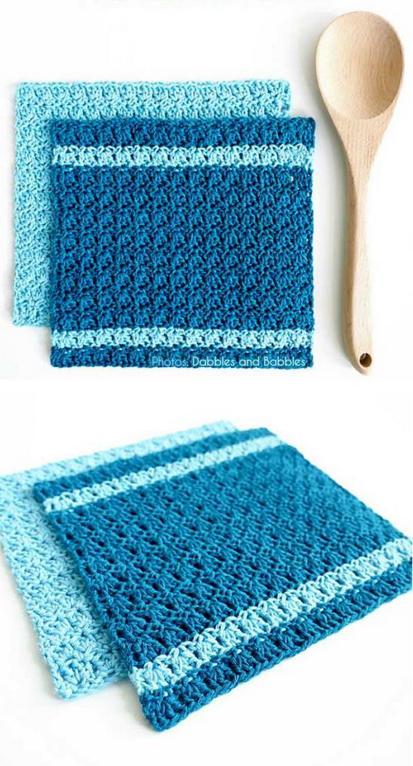 Primrose Dishcloth Free Crochet Pattern