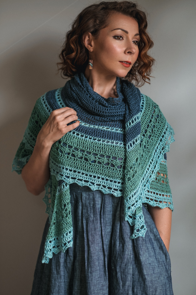 Adalia shawl pattern