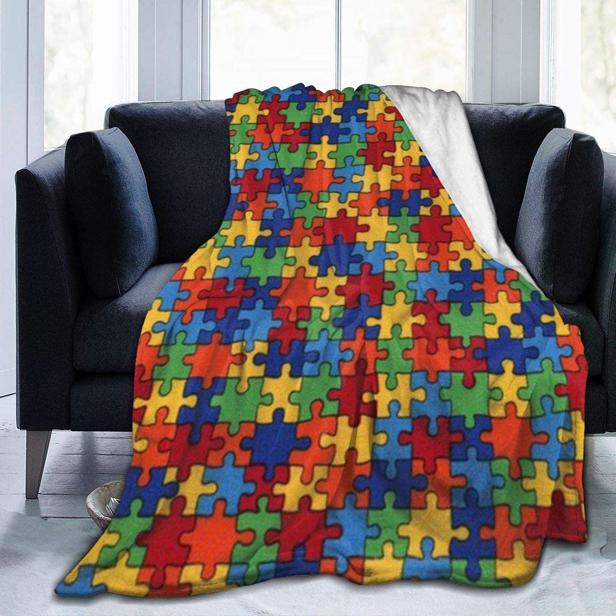 Puzzle blanket