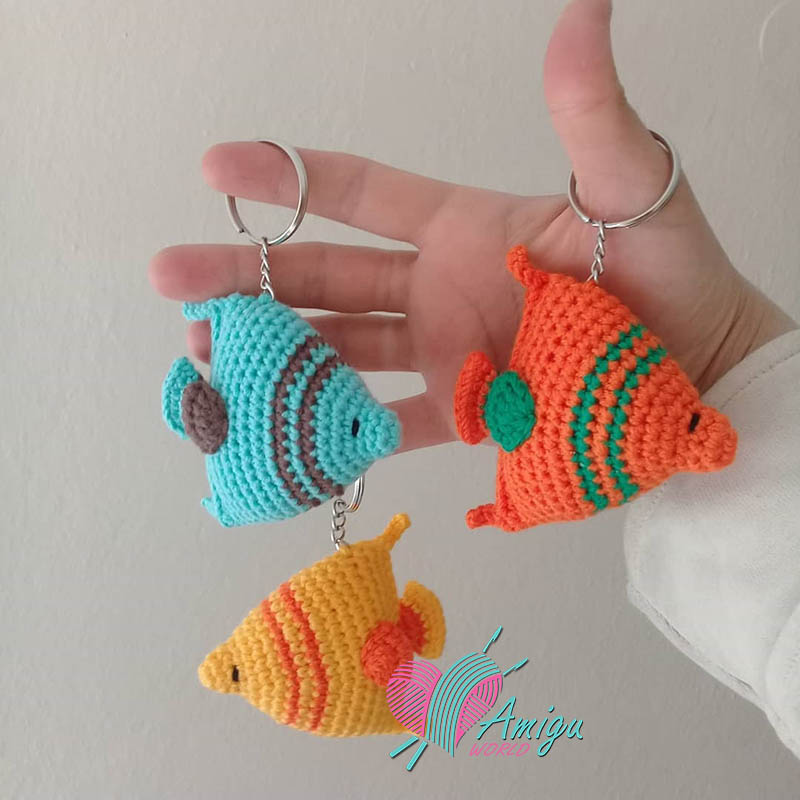 Free fish crochet pattern