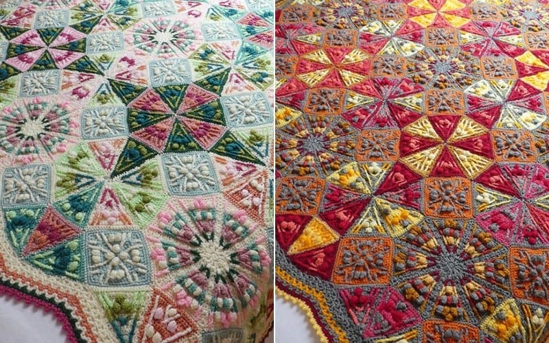 Free kaleidoscope crochet pattern