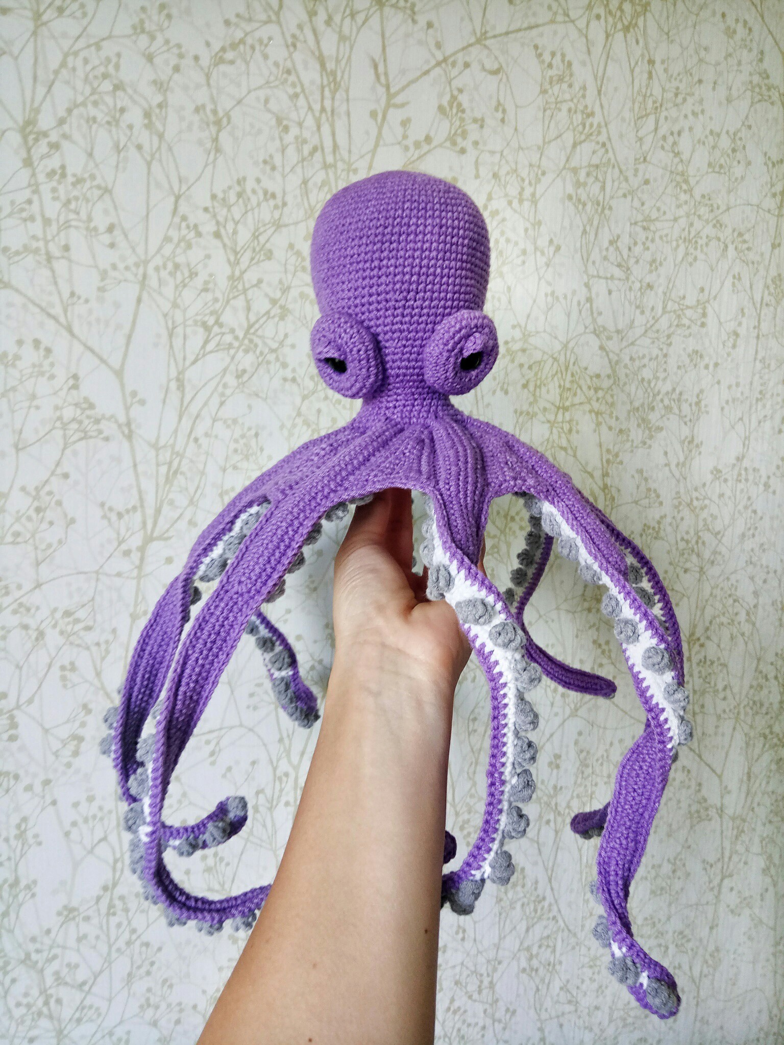 Octopus lovey crochet pattern