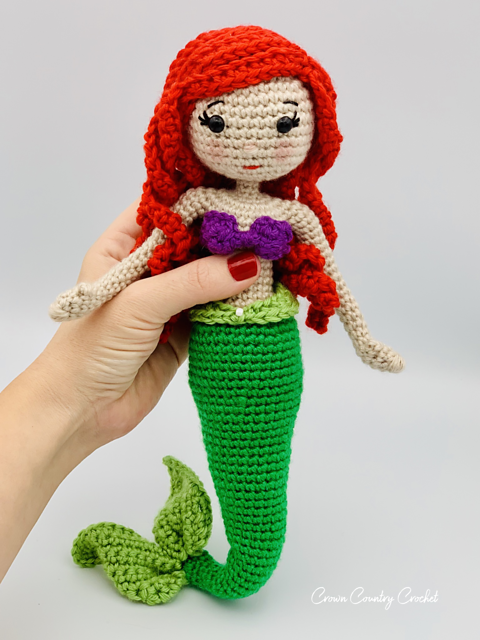 Little mermaid crochet