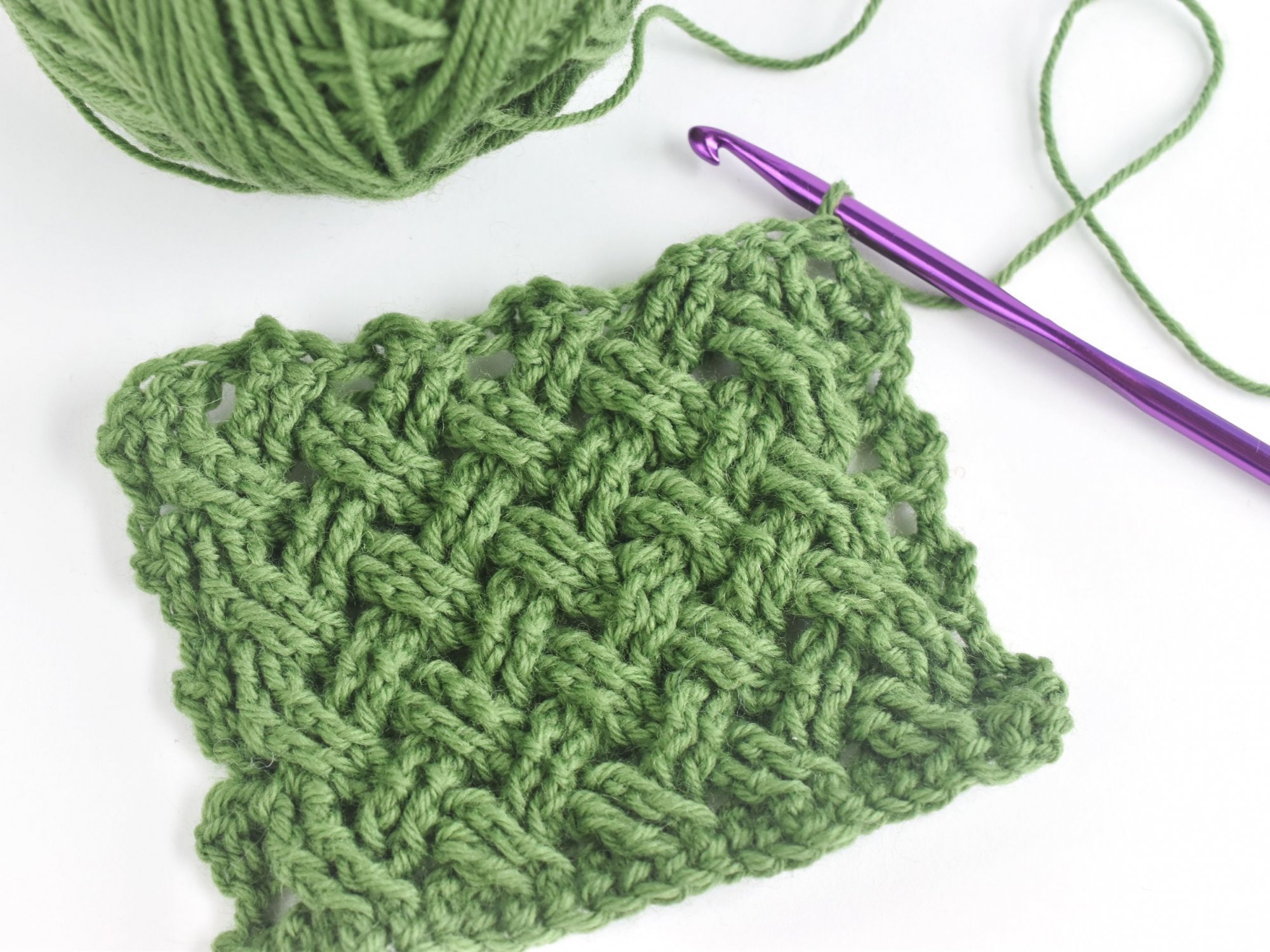 Weaving crochet