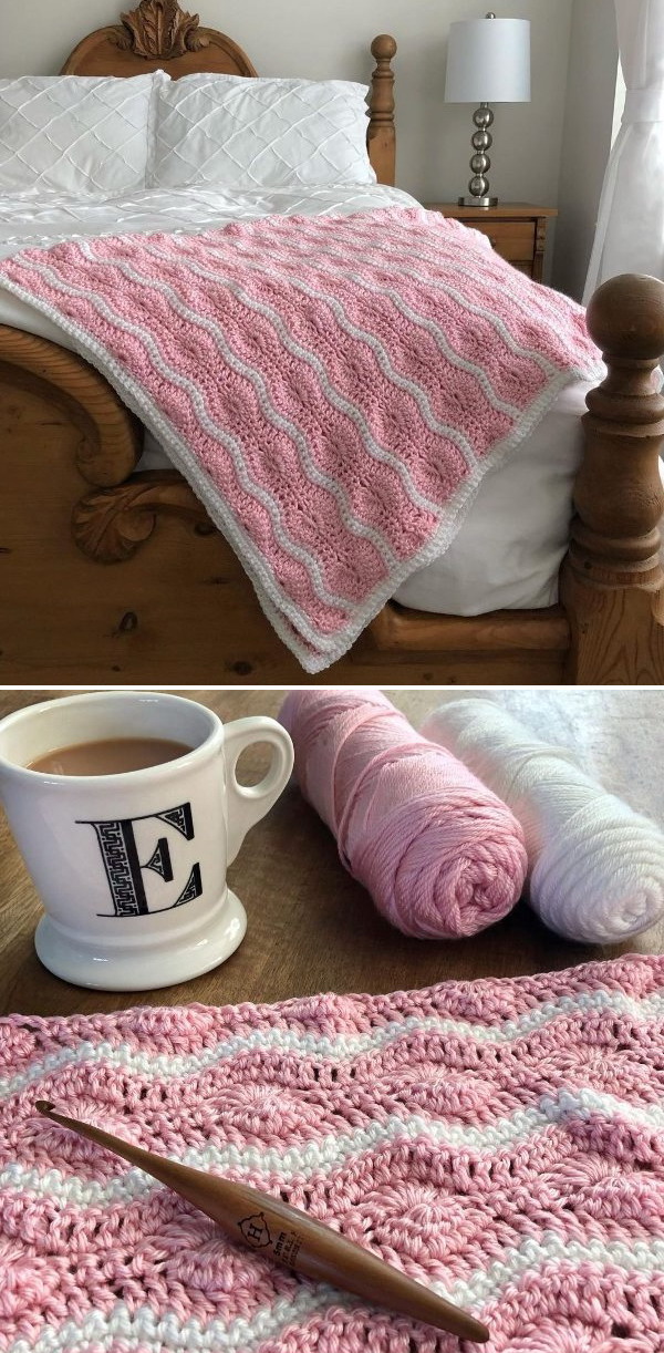 Catherine’s Wheel Waves Free Crochet Patterns