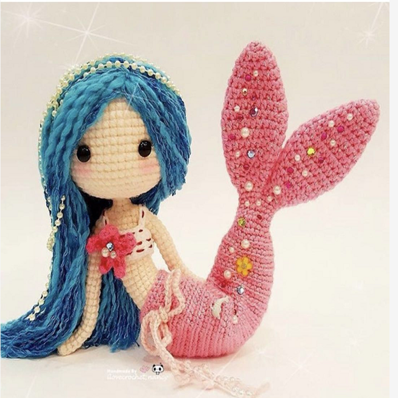 Little mermaid crochet