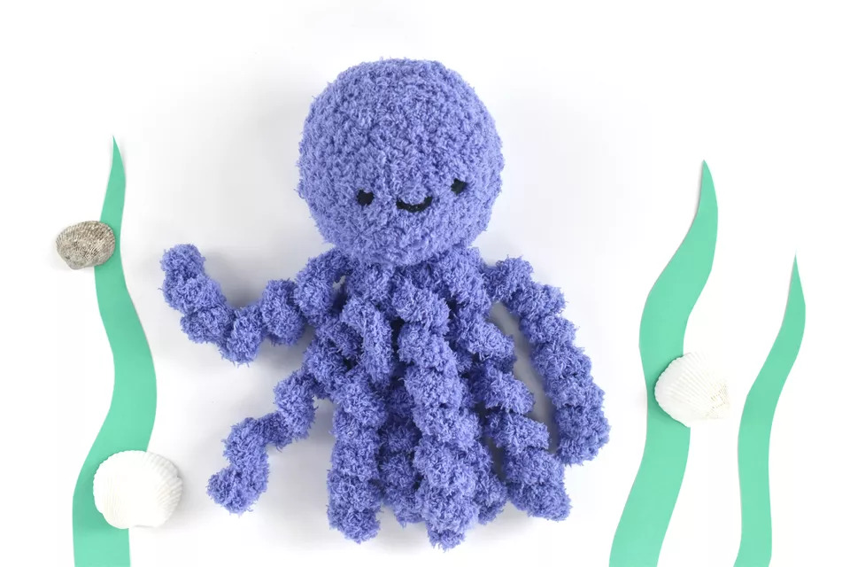 How to Crochet a Stuffed Octopus