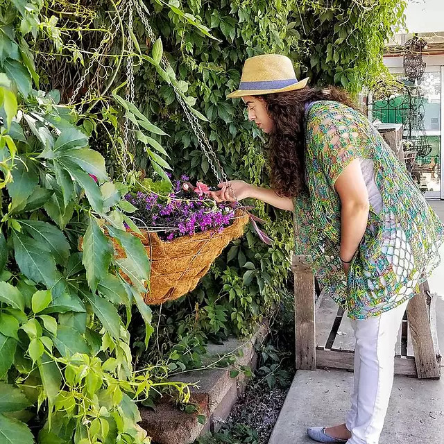 Tropical Crochet Poncho