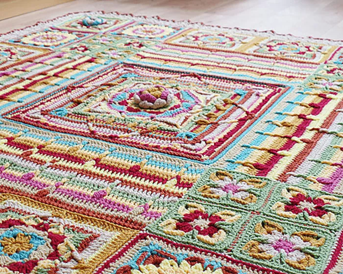 Demelza Crochet Blanket Free Pattern
