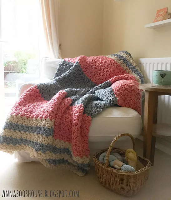 The Enormous Squishy Blanket Free Crochet Pattern