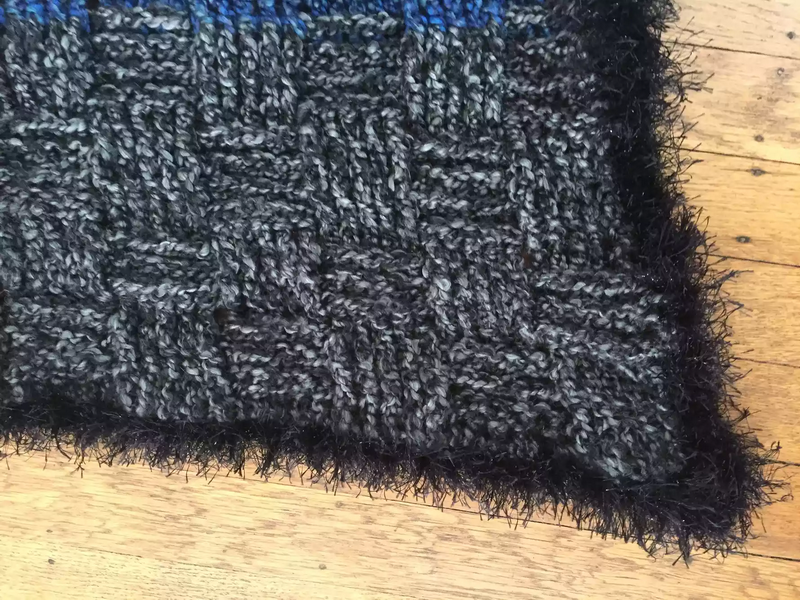 Basketweave Crochet Baby Blanket Pattern