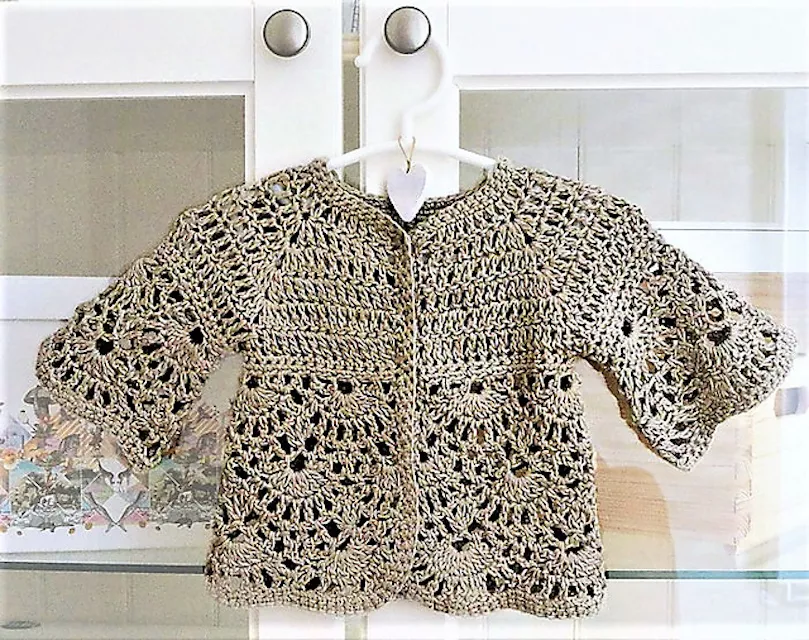 Lacy Crochet Cardigan Pattern » Weave Crochet
