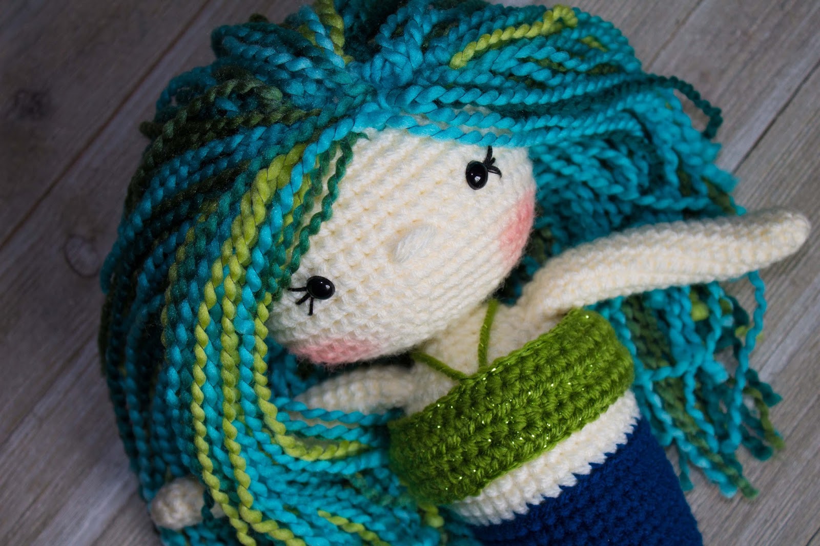 Free mermaid crochet pattern