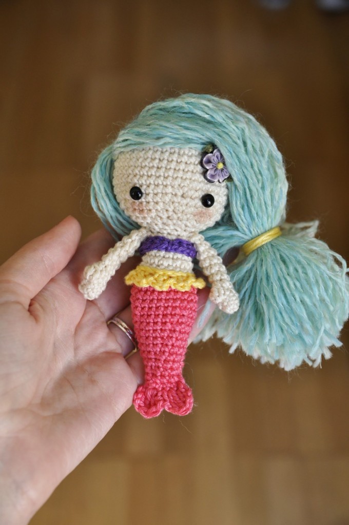 Free little mermaid crochet pattern