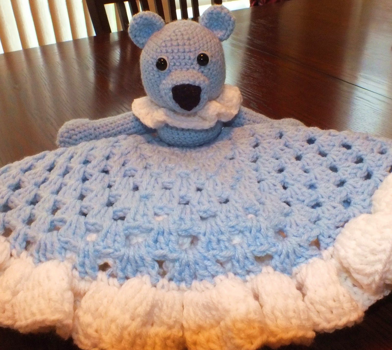 Free teddy bear blanket pattern
