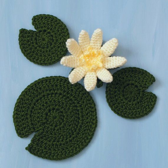Free crochet lily pad pattern