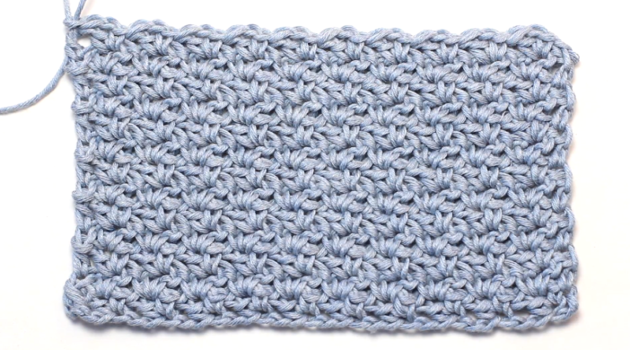 Wattle stitch baby blanket